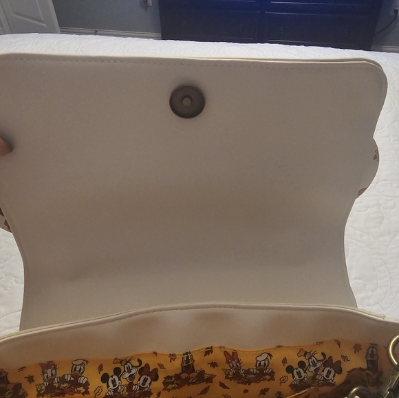 Loungefly Cream and Multicolor Disney Mini Bag - Picture 5 of 7